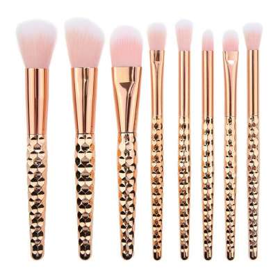 Muting 8pcs Makeup Brushes Private Label Custom Logo Synthetic Hair Professional Cosmetic Make Up Brush Set