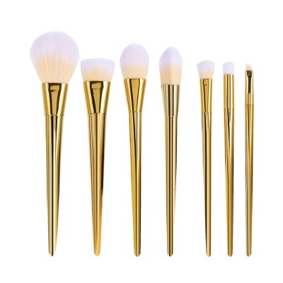 Muting 7Pcs Premium Synthetic Makeup Brush Tool Factory Price Oem&Odm Makeup Brushes Set